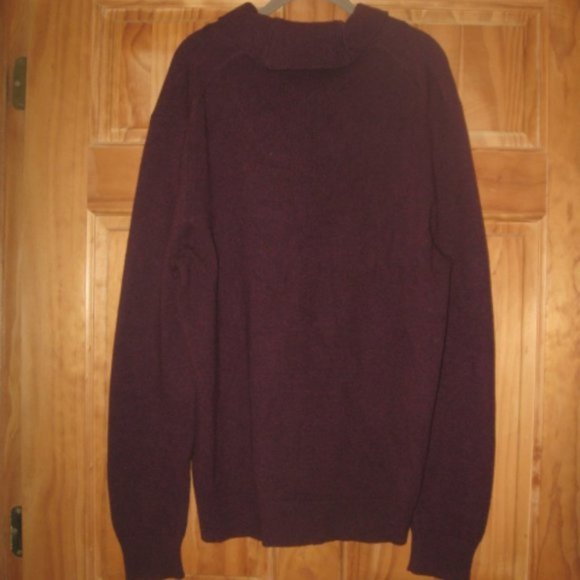 Banana Republic Italian Merino Shawl Collar Sweater - Picture 2 of 2